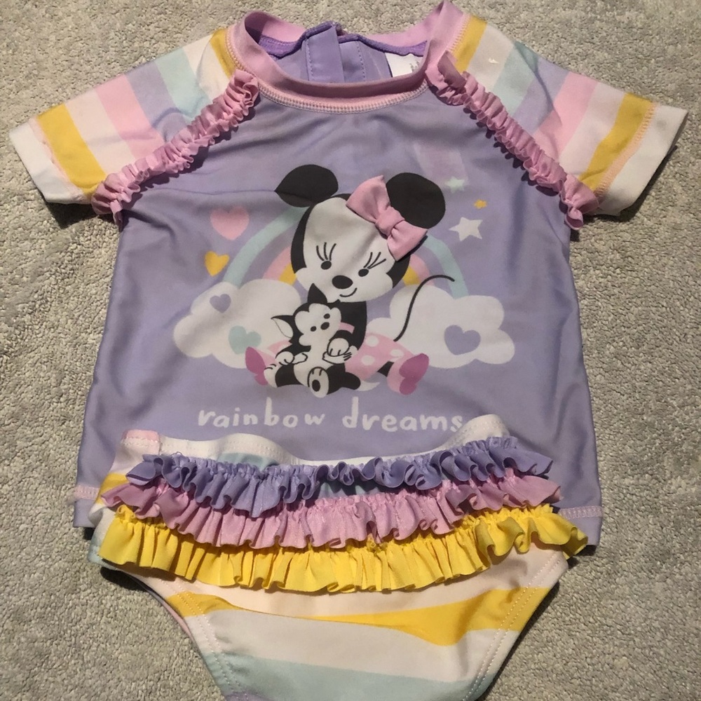 9-12m Toddler Girls Swimsuit